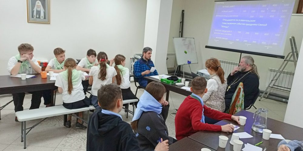 Состоялся отборочный тур интеллектуального турнира в Северо-Восточном викариатстве по основам православной веры