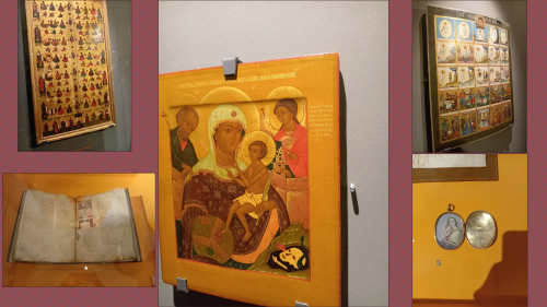 Представители храма Живоначальной Троицы на Пятницком кладбище посетили открытие выставки «Святая семья в религиозном искусстве XI-XX веков»