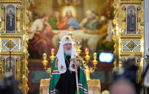 Архиепископ Егорьевский Матфей принял участие в торжествах по случаю 76-летия Святейшего Патриарха Кирилла в Храме Христа Спасителя