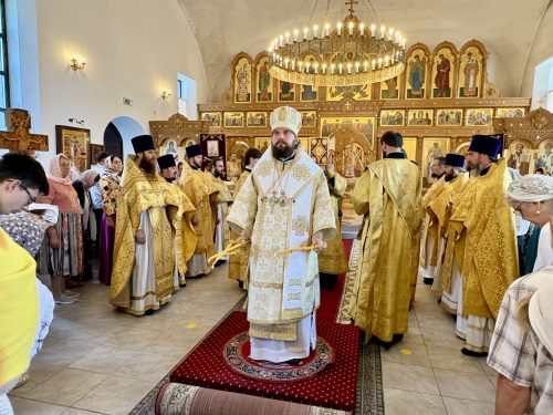 В день памяти святой равноапостольной княгини Ольги митрополит Арсений возглавил престольное торжество в одноименном храме в Останкине