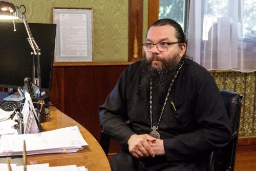 Архиепископ Егорьевский Матфей посетил художественно-производственное предприятие «Софрино»