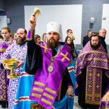 Митрополит Арсений освятил новое здание ОМВД по Лосиноостровскому району