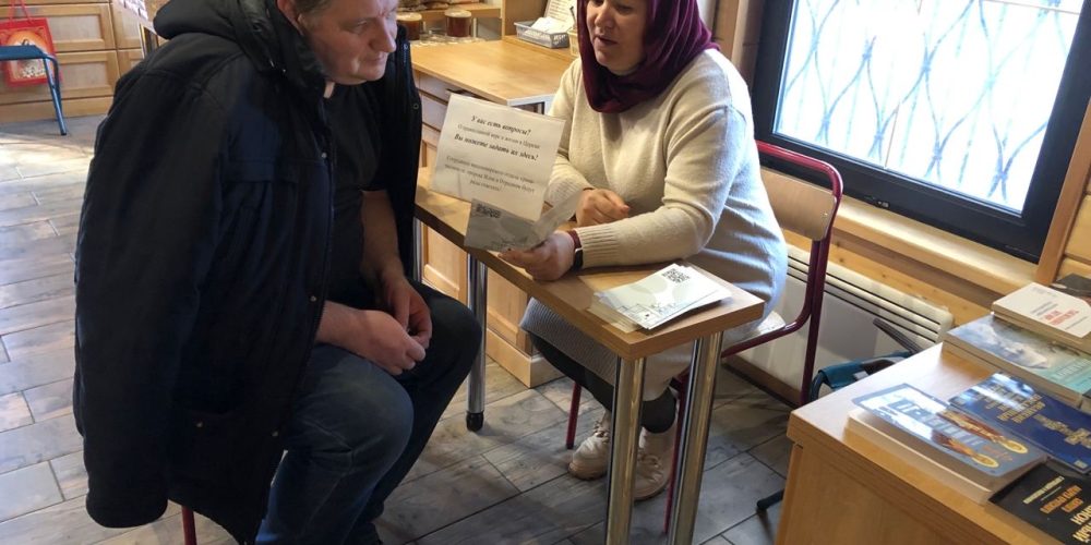 Миссионерская акция на праздник Торжества Православия в храме Покрова Пресвятой Богородицы в Медведково