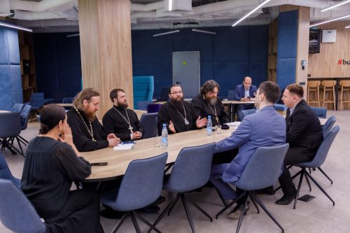 Архиепископ Егорьевский Матфей посетил Московский Государственный Строительный Университет