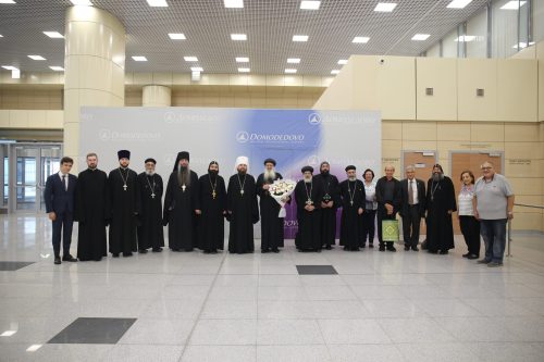 Митрополит Звенигородский Арсений принял участие во встречи делегации Коптской Церкви