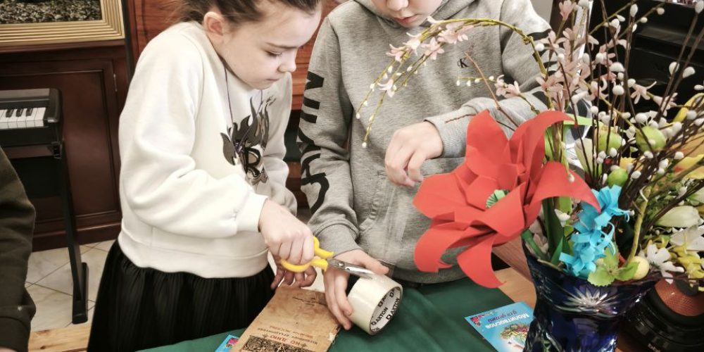 В воскресной школе храма Живоначальной Троицы при бывшем приюте Бахрушиных прошел квест, посвященный Дню православной книги