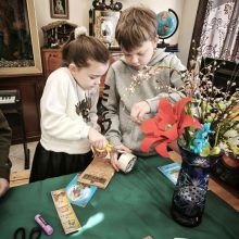 В воскресной школе храма Живоначальной Троицы при бывшем приюте Бахрушиных прошел квест, посвященный Дню православной книги