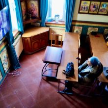 В рамках программы «Московское долголетие» при храме святых мучеников Адриана и Наталии в Бабушкине прошла очередная встреча членов Киноклуба