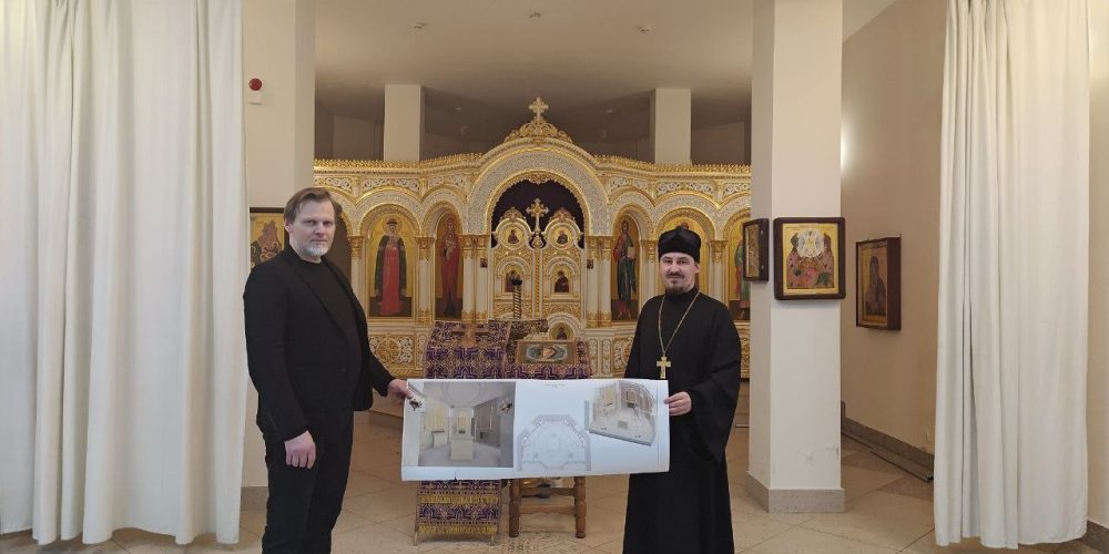 Началась разработка проекта росписи нижнего придела храма святых равноапостольных Мефодия и Кирилла в Ростокине