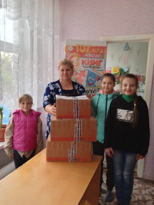 Итоги акции «Помощь сельским библиотекам» за 2024 год храма Владимирской иконы Божией Матери в Виноградове