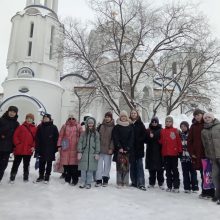 Двухдневная экскурсионная программа для учащихся и педагогов школ №1412 и №953 прошла в храме преподобного Сергия Радонежского в Бибиреве