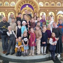 Воспитанники воскресной школы храма Успения Пресвятой Богородицы в Останкине посетили экскурсию на тему «Устройство православного храма»