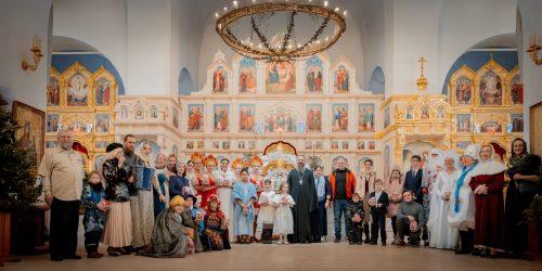 В храме Живоначальной Троицы при бывшем приюте Бахрушиных прошел рождественский праздник воскресной школы