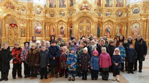 В храме святых равноапостольных Мефодия и Кирилла в Ростокине прошел традиционный детский праздник прихода «Детская масленица»