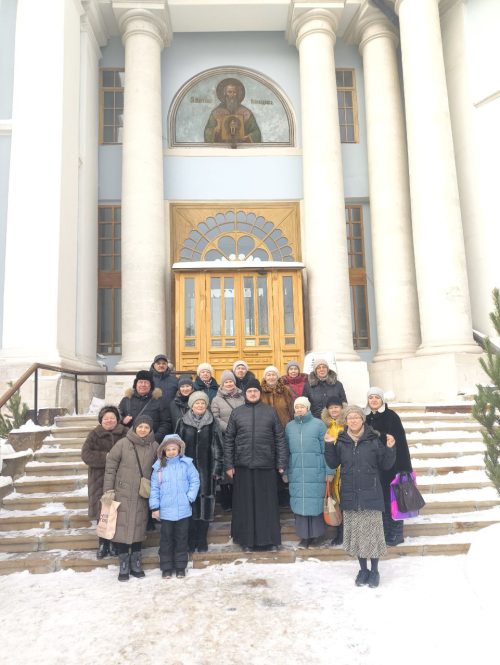 Прихожане храма священномученика Владимира, митрополита Киевского и Галицкого в Свиблове посетили храм святителя Мартина Исповедника на Таганке