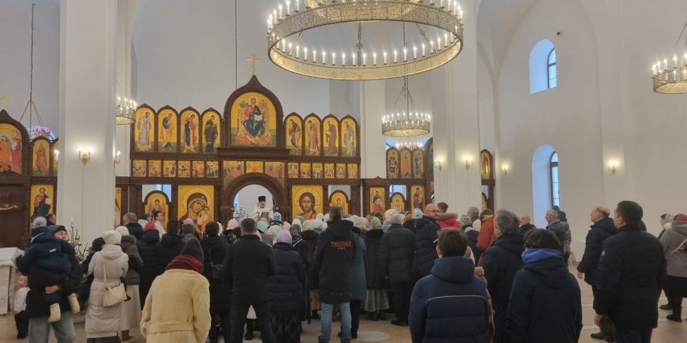 Рождество на приходе храма Усекновения главы святого Пророка Предтечи и Крестителя Господня Иоанна в поселке Северный