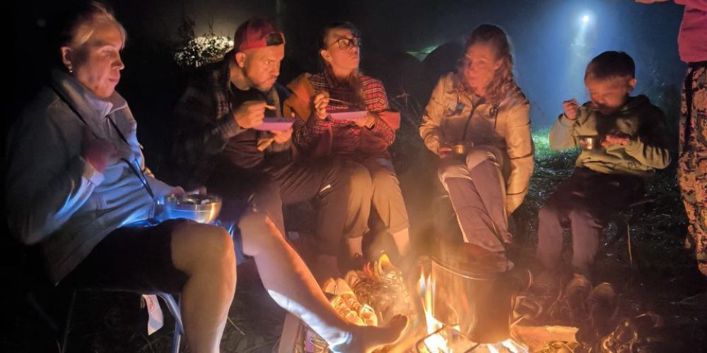 Прихожане храма святителя Макария (Невского), митрополита Московского и Коломенского в Бутырском, сходили в поход выходного дня