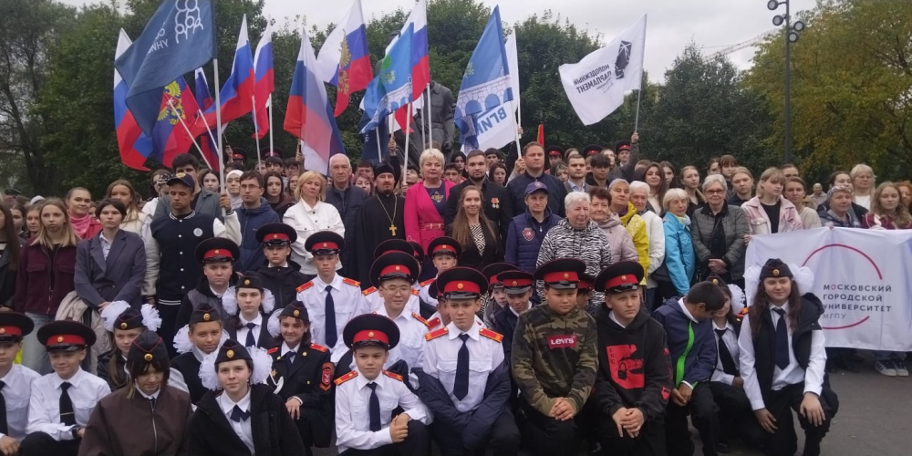 И.о.настоятеля храма святых равноапостольных Мефодия и Кирилла в Ростокино принял участие в мемориальной акции памяти жертв Беслана