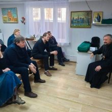 В храме святителя Макария (Невского), митрополита Московского и Коломенского, в Бутырском доктор богословия и профессор библеистики – игумен Арсений (Соколов) прочитал лекцию о двенадцати малых пророках