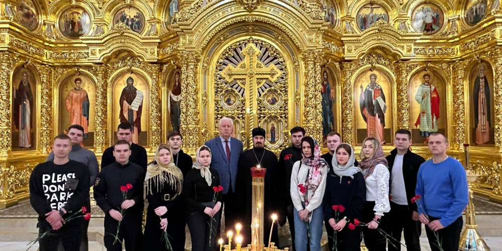 Храм святых равноапостольных Мефодия и Кирилла в Ростокине посетили будущие полицейские