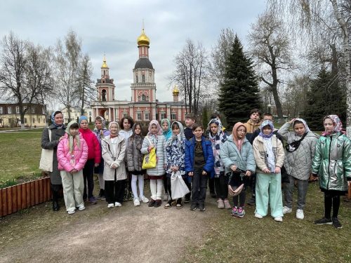 Экскурсия в усадьбе Свиблово для учащихся школы № 1955