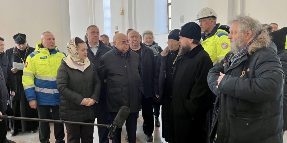 Митрополит Арсений принял участие в объезде строящихся храмов СВАО