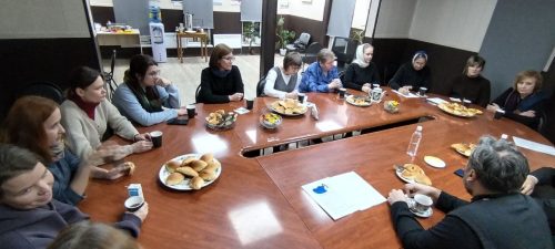 В храме святого благоверного князя Димитрия Донского в Раеве встретились желающие вступить в сестричество Северо-Восточного Московского викариатства