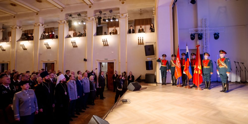 Митрополит Арсений принял участие в торжествах в РГСУ, посвященных 80-летию Великой Победы