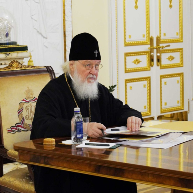 Святейший Патриарх Кирилл провел совещания с настоятелями строящихся храмов Москвы