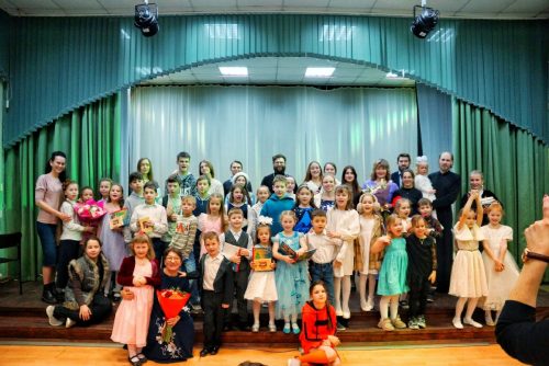 Рождественский праздник детской воскресной школы храма Ризоположения Пресвятой Богородицы в Леонове