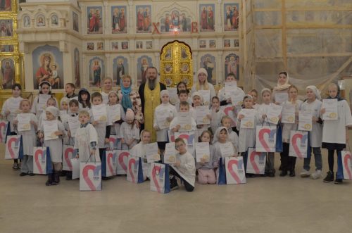 Акция «Крылья Ангела» в храме Живоначальной Троицы при бывшем приюте Бахрушиных