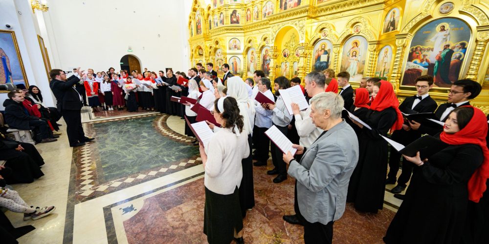 В Северо-Восточном Московском викариатстве состоялся первый хоровой Пасхальный фестиваль