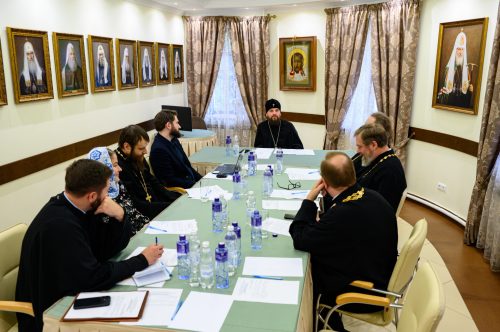 Митрополит Арсений возглавил работу заседания рабочей группы по вопросу проведения XIII Окружных XXXIV Международных Рождественских образовательных чтений