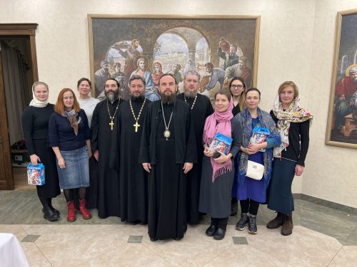 Митрополит Арсений встретился с ответственными в рамках служения сестер милосердия в Северо-Восточном Московском викариатстве