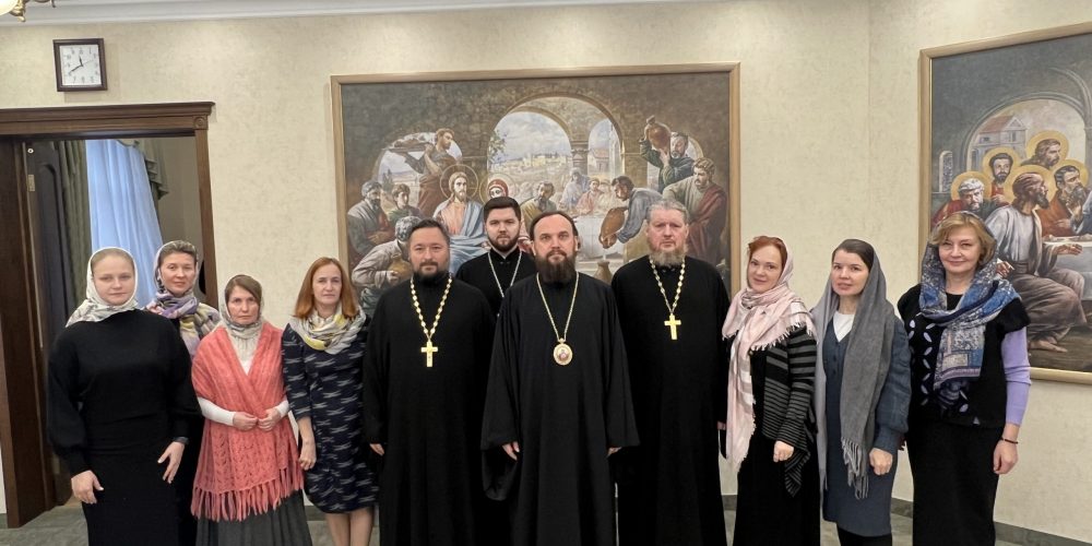 Митрополит Арсений провел первую встречу в рамках зарождающегося в Северо-Восточном Московском викариатстве служения сестер милосердия