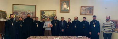 Ответственный за спортивное направление в Северо-Восточном викариатстве принял участие в рабочей встрече по спортивной работе в викариатствах с представителями Москомспорта