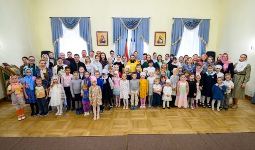 В воскресной школе при храме Живоначальной Троицы в усадьбе Свиблово начались занятия