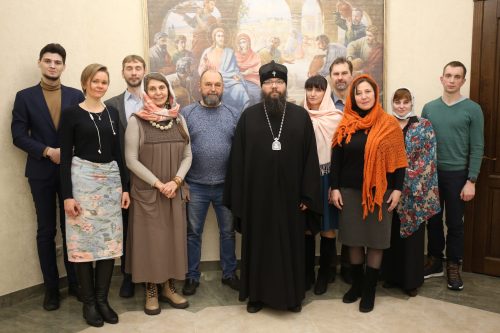 Архиепископ Егорьевский Матфей провел встречу со слушателями Курсов подготовки катехизаторов Северо-Восточного викариатства