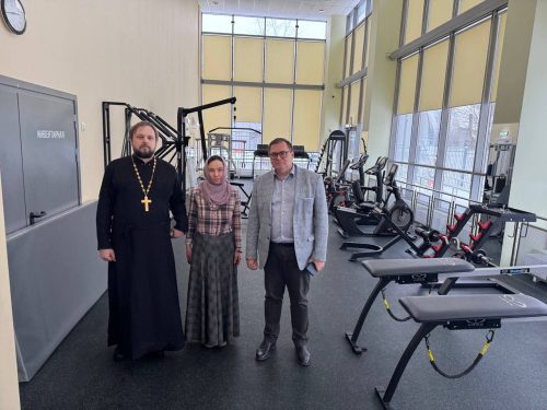 Клирик храма Тихвинской иконы Божией Матери в Алексеевском посетил Школу-интернат №1 для обучения и реабилитации слепых