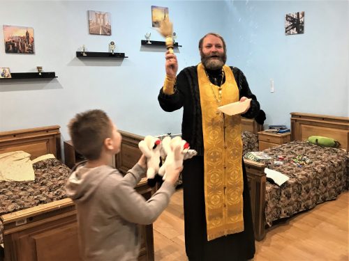 Молебны в центре содействия семейному воспитанию