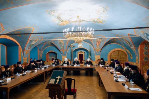 Митрополит Арсений принял участие в заседании Епархиального совета города Москвы