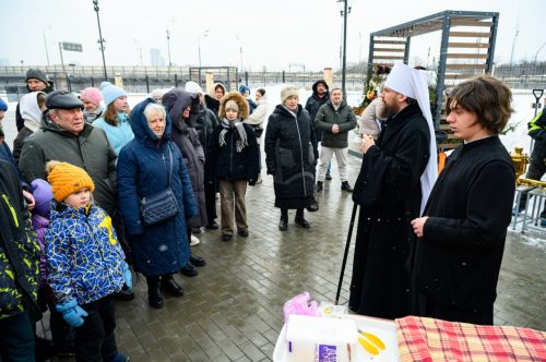 На территории храма Успения Пресвятой Богородицы в Останкине открыта Масленичная неделя