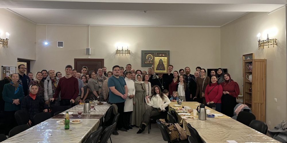 Вечер памяти преподобного Гавриила Самтаврийского в храме иконы Божией Матери «Неопалимая Купина» в Отрадном