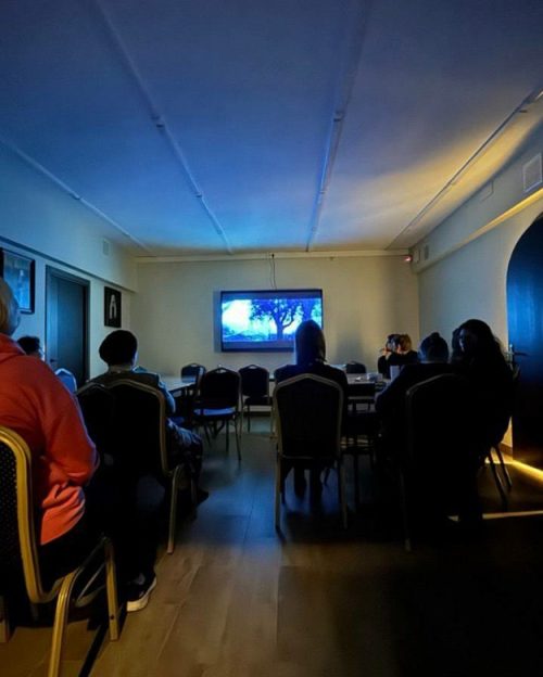 В храме священномученика Владимира, митрополита Киевского и Галицкого в Свиблове состоялся просмотр и обсуждение фильма «Страсти Христовы»