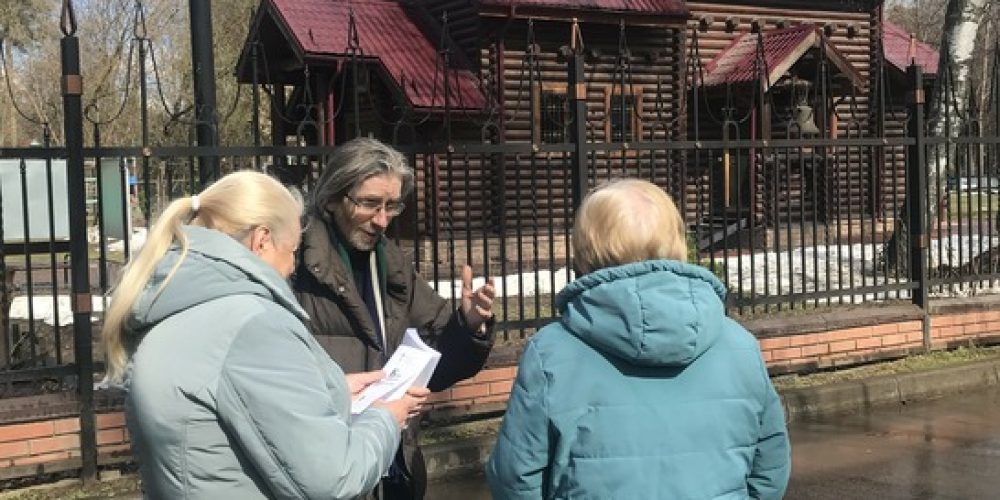 Миссионерская акция в день праздника Входа Господня в Иерусалим храма в честь иконы Божией Матери «Иверская» в Бабушкине