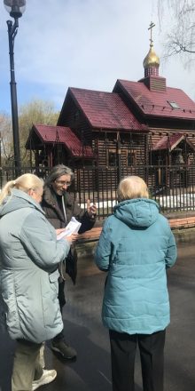 Миссионерская акция в день праздника Входа Господня в Иерусалим храма в честь иконы Божией Матери «Иверская» в Бабушкине