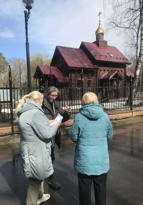 Миссионерская акция в день праздника Входа Господня в Иерусалим храма в честь иконы Божией Матери «Иверская» в Бабушкине