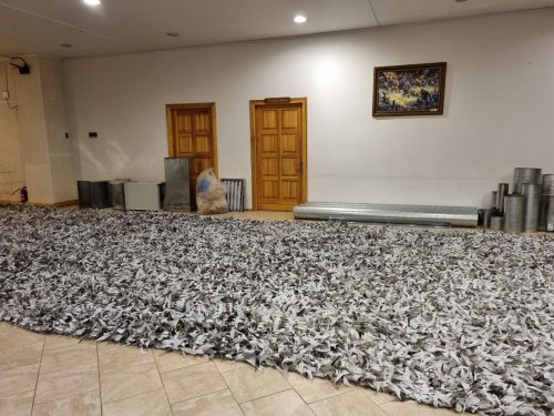 Храм Торжества Православия в Алтуфьево приглашает добровольцев в мастерскую по плетению маскировочных сетей