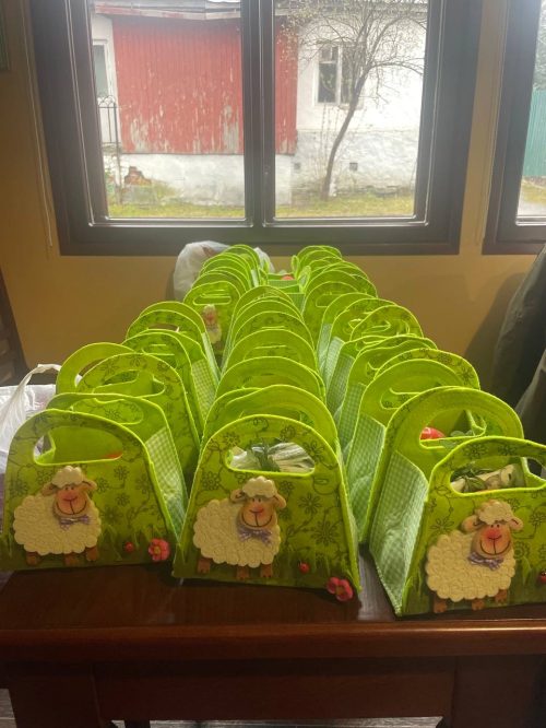 Прихожане храма Ризоположения в Леонове подготовили пасхальные подарки для пациентов хосписа «Ростокино»