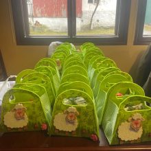 Прихожане храма Ризоположения в Леонове подготовили пасхальные подарки для пациентов хосписа «Ростокино»